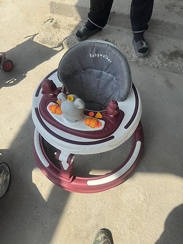 оюнчук машына: Детские ходунки Babywalker + легкая прогулочная коляска-трость — 3