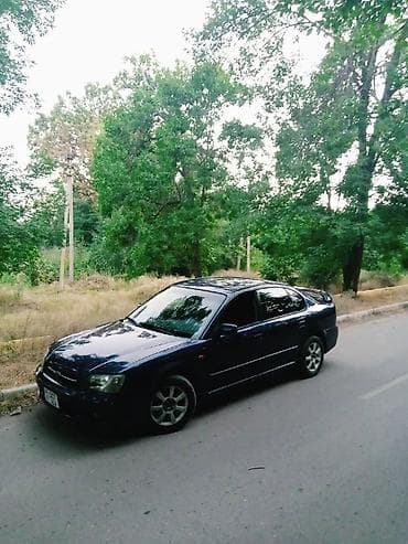 синий жип: Subaru Legacy: 2001 г., 2 л, Автомат, Газ, Седан — 1