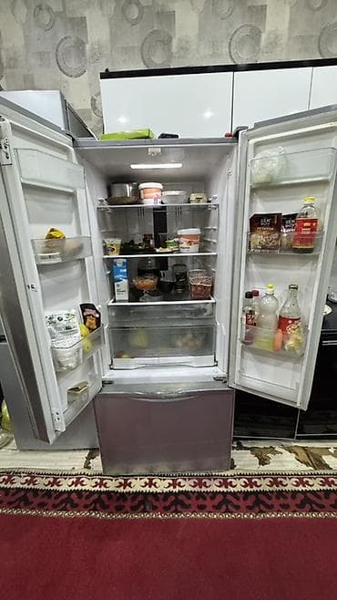 redmi note 19: Холодильник Hitachi, Б/у, Многодверный, No frost, 120 * 180 * — 2