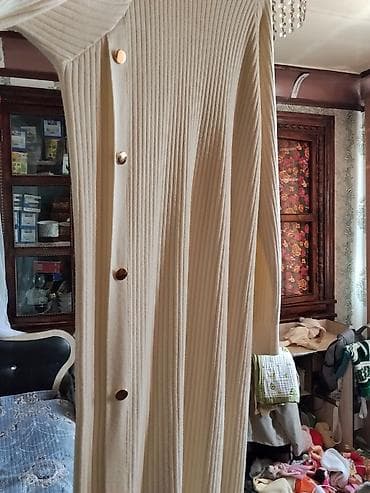 Повседневное платье, Длинная модель, Прямое, L