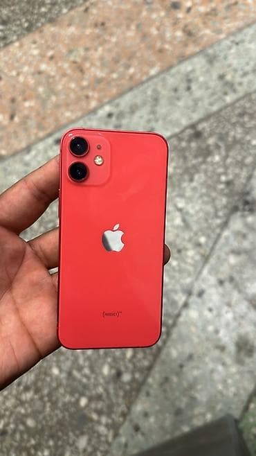 IPhone 12 mini, Колдонулган, 64 ГБ, Кызыл, 100 % lalafo.kg да IPhone 12 mini, Колдонулган, 64 ГБ, Кызыл, 100 %