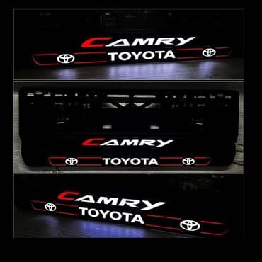 крепление для номера: Ledramki Ледрамки Номерные рамки с освещением логотипа #автонаклейки — 1