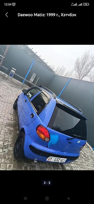 matiz запчасти: Daewoo Matiz: 1999 г., Хэтчбэк — 2