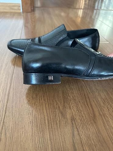 pari: Мужские туфли, 42, Balmain, Б/у, цвет - Черный, Самовывоз — 4