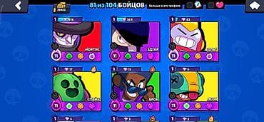 Видео оюндар жана приставкалар: Игровой аккаунт Brawl Stars Основные характеристики: - Путь к славе — 2