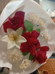 плетенная корзина: Самындан жазалган букет💐🧼 Аябай кооз оригинальный подарок болот 🎁 — 1