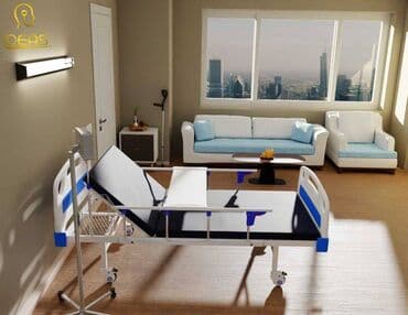 Медицинская кровать ID-CS-06 Однасекционная кровать ID-CS-06 с