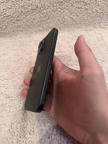 самсунг с 25 бишкек: IPhone 15, Колдонулган, 128 ГБ, Кара, Куту, 87 % — 6