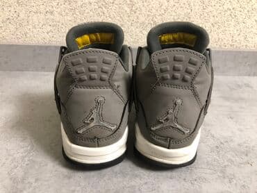 ретро 4: Мужские кроссовки, 40, Air Jordan, Б/у, цвет - Серый, Платная доставка, Самовывоз — 4