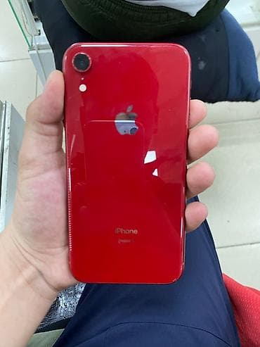 корпус на хр: IPhone Xr, Б/у, 128 ГБ, Красный, 83 % — 6