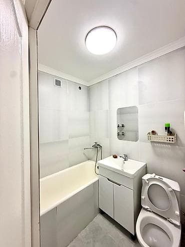 квартира 4 микрайон: 1 комната, 32 м², 104 серия, 1 этаж, Евроремонт — 4