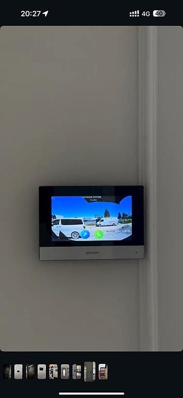 накамерный монитор: Видеодомофонная система Hikvision для частного дома/офиса - Уличная — 2