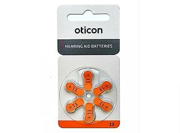 Слуховые аппараты: Батарейка для слухового аппарата номер 13 производство Германия 1 — 1