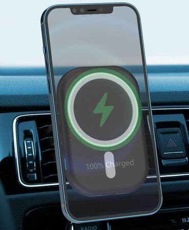 магнитавон авто: Автомобильная магнитная подставка для беспроводной зарядки со — 4