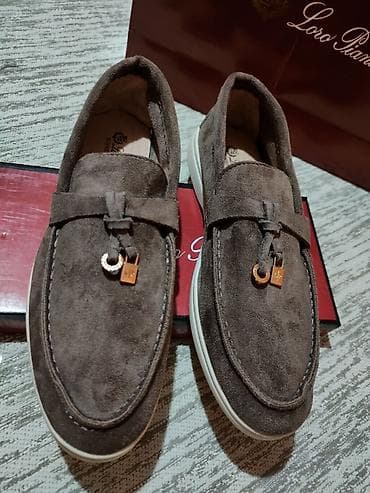 Домашние тапочки: Лоферы, 39, Loro Piana, Новый, цвет - Коричневый, Самовывоз, Бесплатная доставка — 3