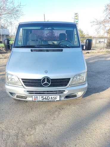 на рекс спринтер: Эвакуатор, Mercedes-Benz, 2002 г., Ломаная — 1