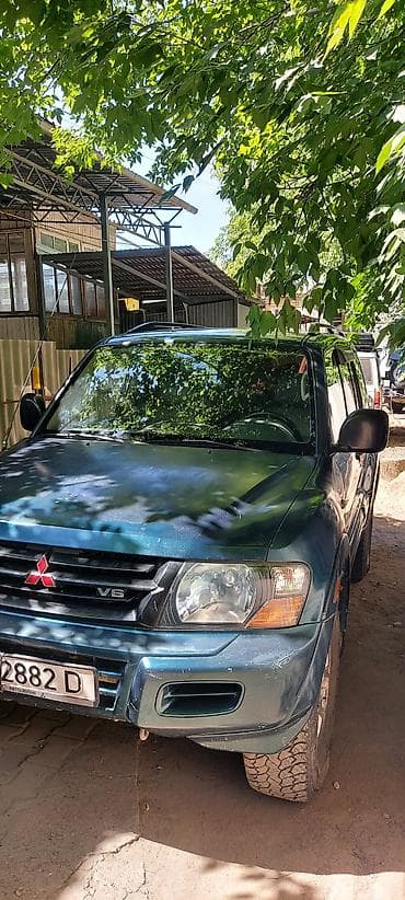 geely mongaro: Mitsubishi Montero: 2001 г., 3.5 л, Автомат, Бензин, Внедорожник — 1