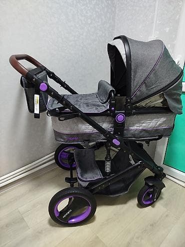 каляска летний: Коляска, Babytime, цвет - Серебристый, Новый, Самовывоз, Платная доставка — 10