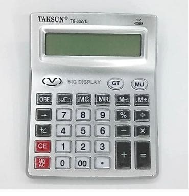 маленький калькулятор: Калькулятор Taksun TS-8827B Преимущества модели: Удобная клавиатура — 4
