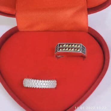 свадебные наборы ручной: Кольцо, Обручальное, Проба 925, Унисекс, Без вставки, Новый — 2