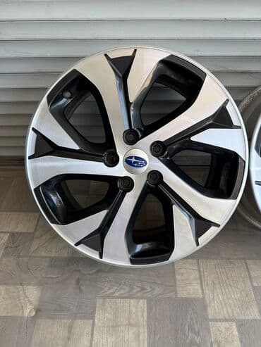 диск на форестер: Литые Диски R 18 Subaru, Комплект, отверстий - 5, Б/у — 5