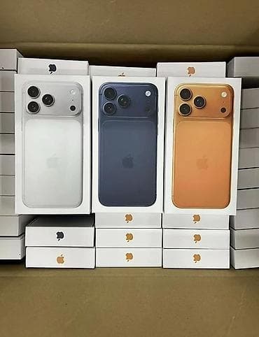 IPhone 17 Pro Max, Новый, 256 ГБ, Кабель, Коробка, 100 %