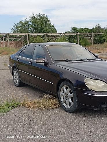 авто 10 регион: Mercedes-Benz S-Class: 2001 г., 4.3 л, Автомат, Бензин, Седан — 2