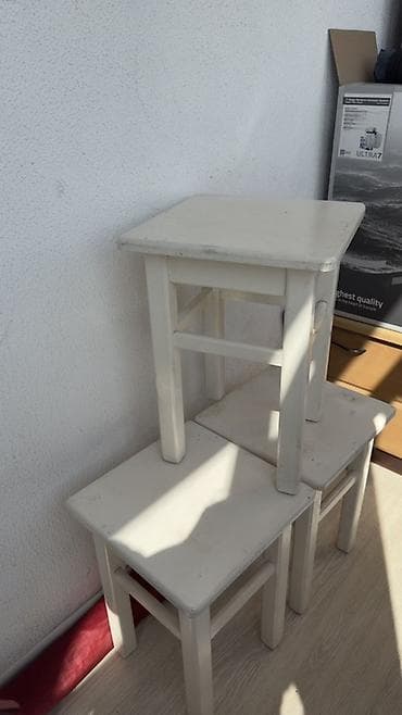 Табуретки: Табуретка, Дерево, Не раскладной — 1