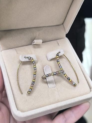 real techniques: Комплект украшений: серьги-каффы и кольцо Серебро 925 пробы - — 2