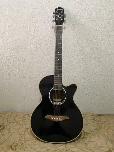 casio синтезатор: Акустическая гитара Camus, корпус формата Grand Auditorium с вырезом — 1