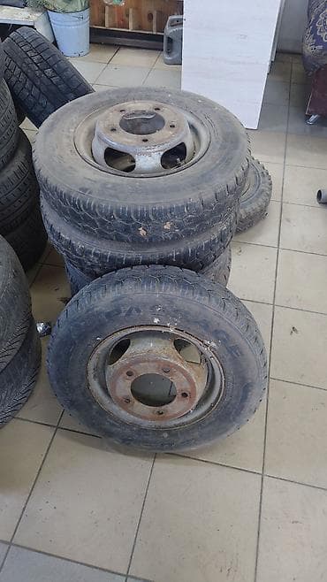 колесо от трактора: Колеса в сборе R <13, Комплект, Легкий коммерческий транспорт (C/LT), Железные, отверстий - 5 — 2