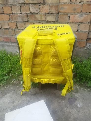 сумка яандекс: Терморюкзак курьера Яндекс Go - Формат: жёсткий короб-рюкзак для — 2