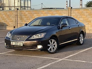 Продажа авто: Lexus ES: 2011 г., 3.5 л, Автомат, Бензин, Седан — 1