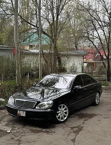 e53 x5: Mercedes-Benz S-Class: 2003 г., 5 л, Автомат, Газ, Седан — 2