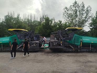 Асфальтоукладчики Vögele Super 1880 L - Колесно-гусеничные дорожные