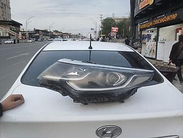 налобный фанарик: Передняя левая фара Kia 2019 г., Оригинал — 2