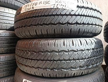 Шины 195 / 70 / R 15, Лето, Б/у, Пара, Легковые, Корея, Hankook — 1