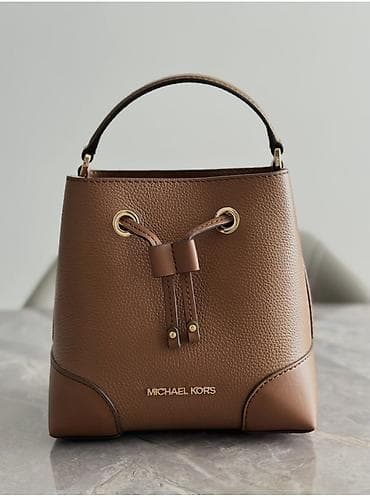 Классические сумки: Классическая сумка, Michael Kors, США, Материал: Натуральная кожа, Оригинал, Женские — 9