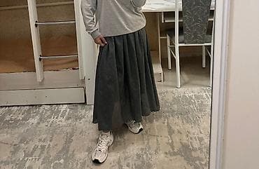 Личные вещи: Женские брюки палаццо — 2 пары 1) Черные в белую вертикальную полоску — 7