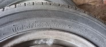 Шины и диски: Шины 165 / 60 / R 14, Лето, Б/у, Пара, Легковые, Корея, Kumho — 1