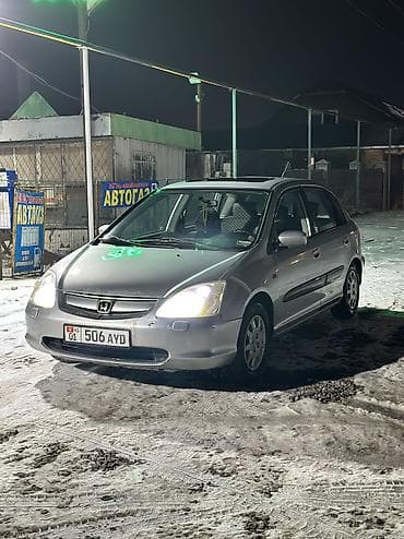 civic 2007: Honda Civic: 2001 г., 1.6 л, Механика, Бензин, Хэтчбэк — 3