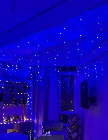 lu led: Уличная гирлянда «Бахрома», 25 м - Тип: светодиодная гирлянда-бахрома — 2