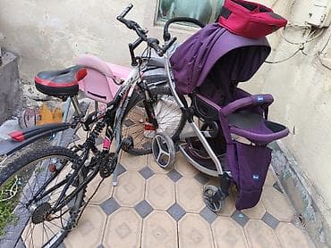 ходунки фирмы chicco: Детская прогулочная коляска Chicco, фиолетовая это всё вместе 10.000 — 1