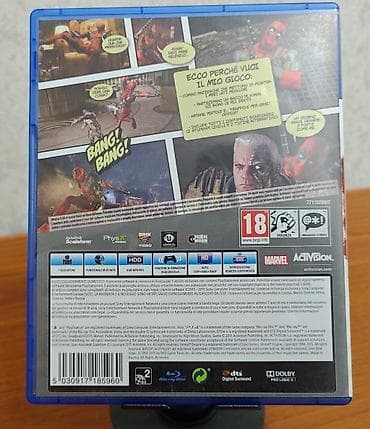 пес 2013: Продаю диск на PS4 Deadpool для PS4 Для итальянского рынка Очень — 2