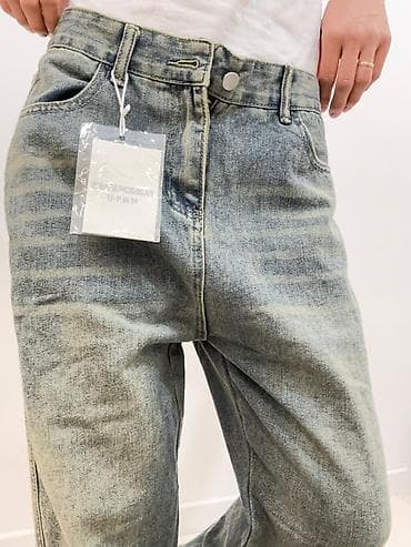 реклама джинс тикток: Продаю абсолютно новые джинсы, с биркой. Очень крутая модель — прямой — 1