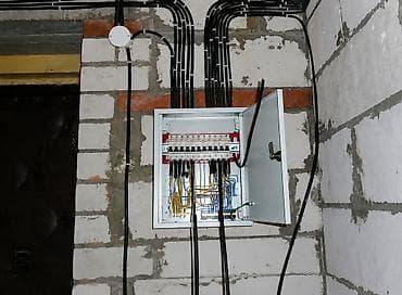 монтаж перегородок: Электромонтаж и сборка электрощитов под ключ - Проектирование и — 1