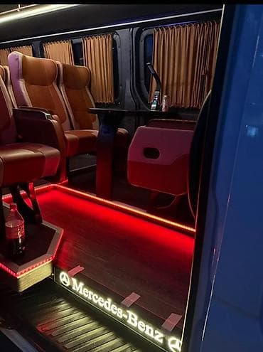 Авто кызматтары: Премиальный пассажирский микроавтобус Mercedes‑Benz Sprinter (длинная — 2