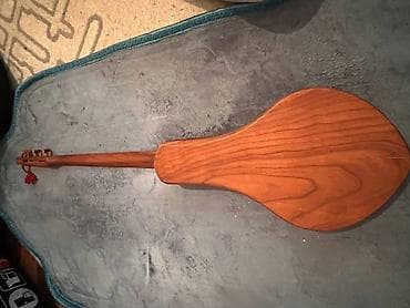 домбра купить: Өрүк комуз - Корпус грушевидной формы, резонатор из светлой — 3