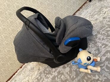 автокресла для детей: Автокресло, цвет - Серый, Б/у — 1