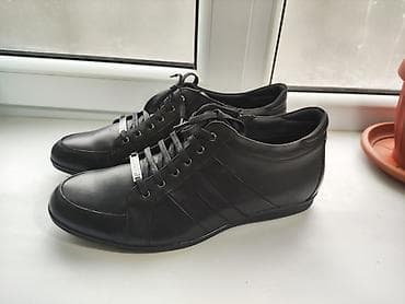 Мужские ботинки, 42, 42.5, MARINI, Новый, цвет - Черный, Платная доставка, Самовывоз, Бесплатная доставка